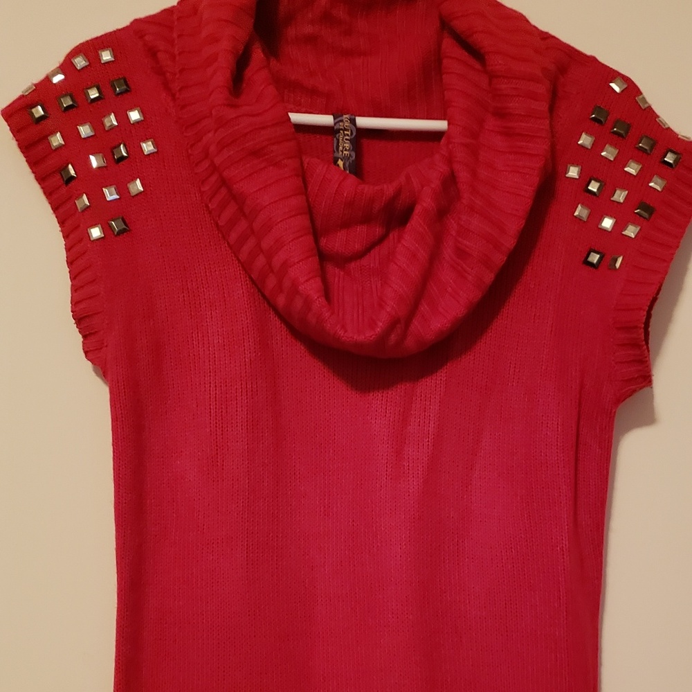 Designer sweater dress